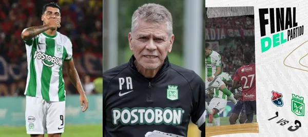 Atlético Nacional humilló a Independiente Medellín en el estadio Atanasio Girardot