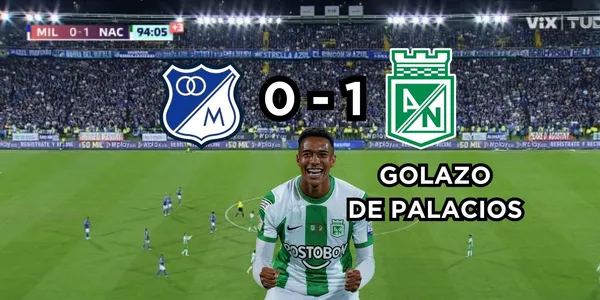 Atlético Nacional jugó contra Millonarios FC.