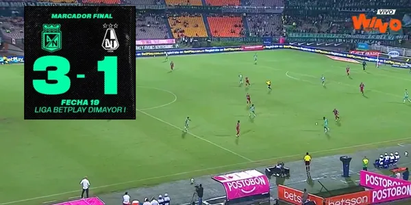 Atlético Nacional jugó su último partido de la Liga BetPlay 2024-I