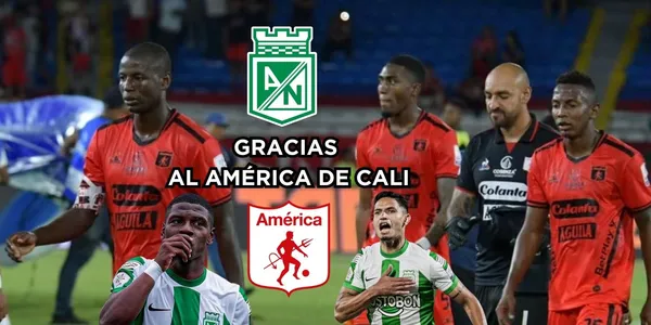 Atlético Nacional logró algo importante gracias al América de Cali, mira el video que tienes abajo ⬇️⬇️⬇️