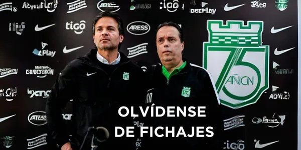 Atlético Nacional no da buenas noticias en el mercado de fichajes.