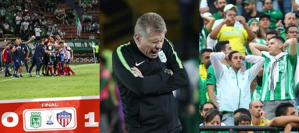 Atlético Nacional perdió ante Junior en condición de local y le llegan duros comentarios al verde