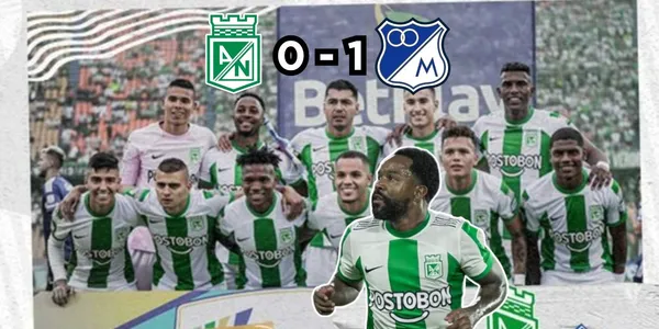 Atlético Nacional perdió contra Millonarios FC.