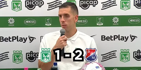 Atlético Nacional perdió otra vez contra el DIM y Juan Felipe Aguirre habló en la rueda de prensa.