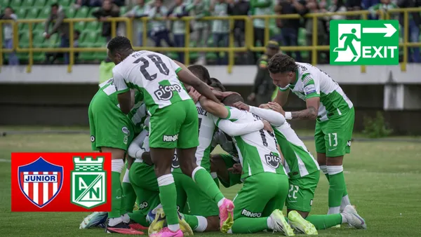 Atlético Nacional pierde a una de sus estrellas (Foto tomada de Telemedellín y redes Junior)