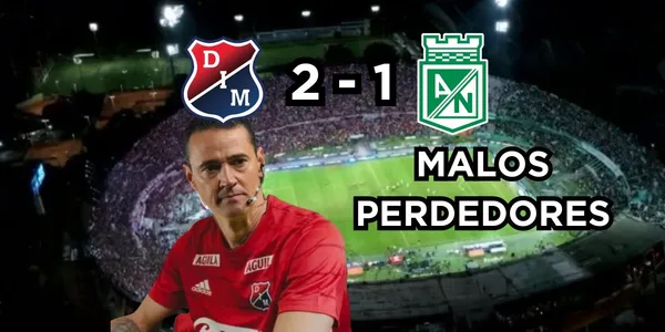 Atlético Nacional no pudo contra el DIM en el Atanasio.