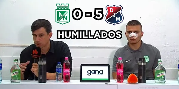 Atlético Nacional no pudo contra el DIM en una goleada histórica.
