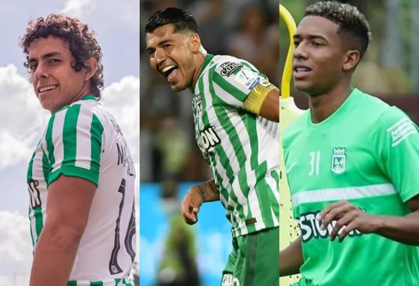 Atlético Nacional puso a elegir a los hinchas entre Daniel Mantilla, Jefferson Duque o Brahian Palacios.