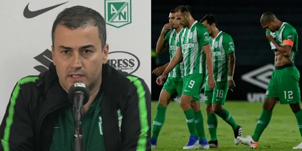 Atlético Nacional quedó eliminado ante América de Cali y los reclamos recayeron sobre Juan David Pérez y los demás dirigentes.