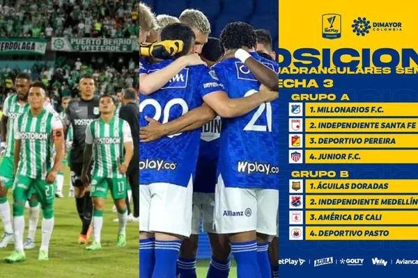 Atlético Nacional quedó eliminado este semestre de la liga colombiana siendo un fracaso para los hinchas
