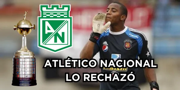 Atlético Nacional rechazó a Wuilker Faríñez