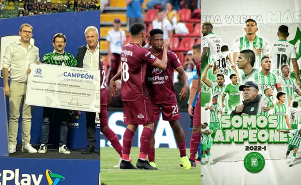 Atlético Nacional recibió un millonario premio por ser campeón.