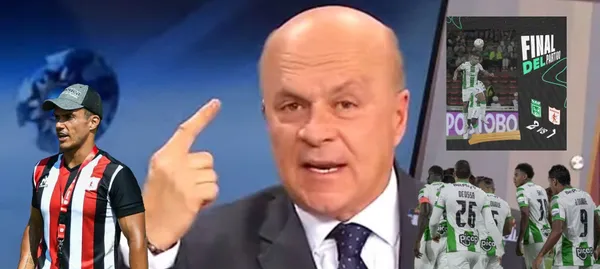 Atlético Nacional se bailó a América de Cali y lo venció 2-1 en el estado Atanasio Girardot