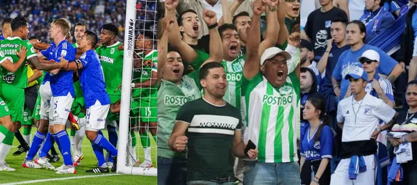 Atlético Nacional se enfrentará este sábado a Millonarios en el estadio Atanasio Girardot