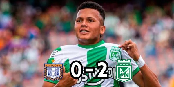 Atlético Nacional sentenció su triunfo contra el Chicó con un gran contragolpe.