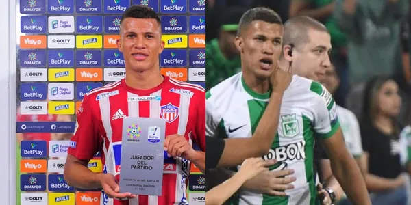 Atlético Nacional tomó una decisión con el caso de Nelson Deossa, jugador que dejó ir el Junior FC.