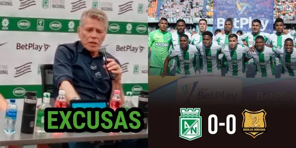 Atlético Nacional tuvo un penoso dato contra Águilas Doradas que es verdaderamente alarmante en el Rey de Copas.