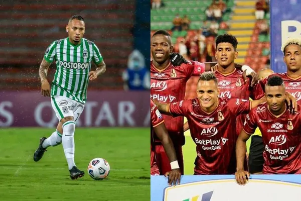 Atlético Nacional va ganando 1-0 ante el Deportes Tolima en el estadio Manuel Murillo Toro de Ibagué