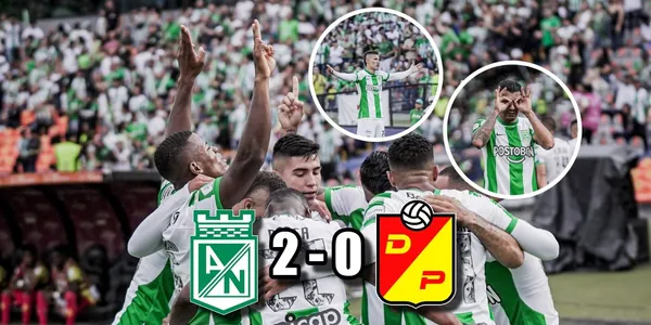 Atlético Nacional venció al Deportivo Pereira.