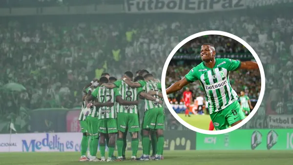 Atlético Nacional vs América de Cali Foto: Win Sports y Atlético Nacional