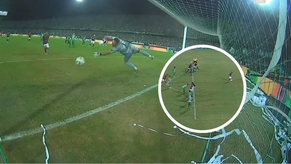 Atlético Nacional vs Deportes Tolima Foto: Captura de Win Sports