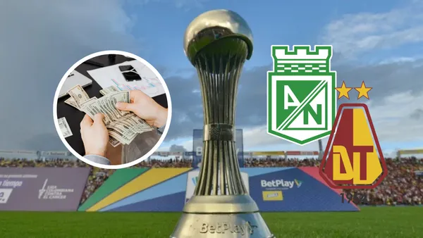 Atlético Nacional vs Deportes Tolima Foto: Win Sports, Pexels y Escudoteca