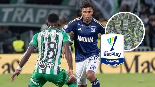 Atlético Nacional vs Millonarios FC Foto: MFC y Pexels