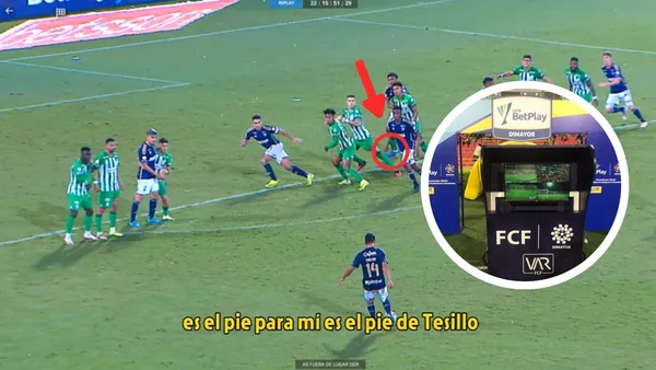 Atlético Nacional vs Millonarios Foto: Captura de YouTube Dimayor y El Deportivo