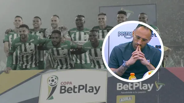 Atlético Nacional y David Ospina Foto: Captura de YouTube DIMAYOR y VAVEL