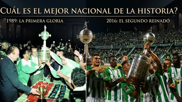 Atlético Nacional y el mejor equipo de su historia