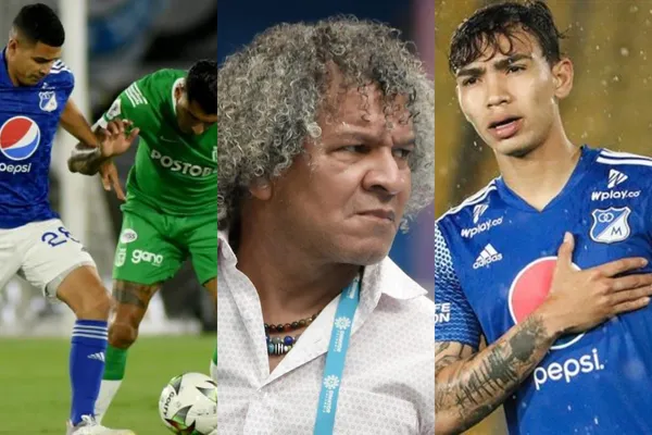 Atlético Nacional y Millonarios empataron 2-2 en el estadio Atanasio Girardot por la liga Betplay.