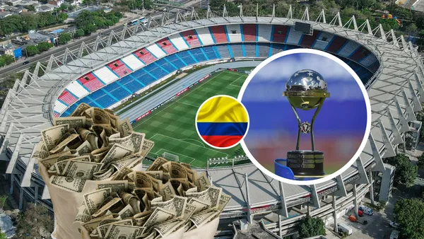 Barranquilla, sede de la gran final de la Sudamericana 2026 y mira lo que ganará en dinero Foto: Junior FC, CONMEBOL y Pexels