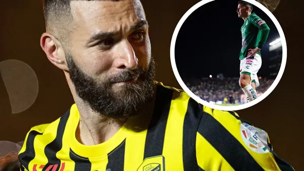 Benzema y James muestran sus salarios ante un eventual nuevo encuentro Foto: Al Ittihad y Club León
