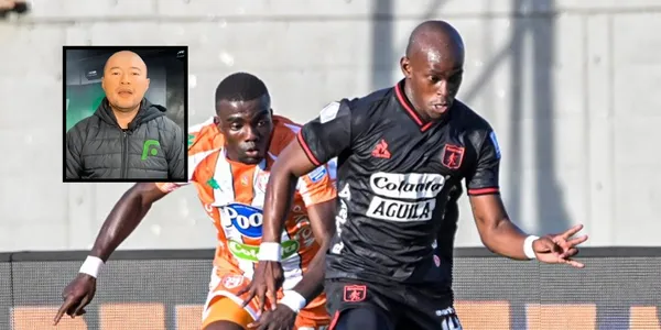 Bermúdez habló de la afectación al América. Foto del América tomada de Twitter @AmericadeCali y Bermúdez de YouTube El Futbolero Colombia.