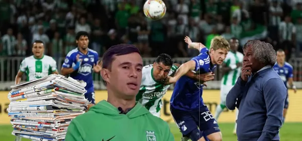 Bobdmer en la cuerda floja y lo que dice prensa colombiana de Nacional vs Millos (Foto tomada de La FM)