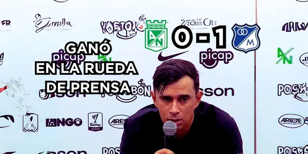 Bodmer otra vez gana pero en las ruedas de prensa. Foto captura de la DIMAYOR en Youtube.