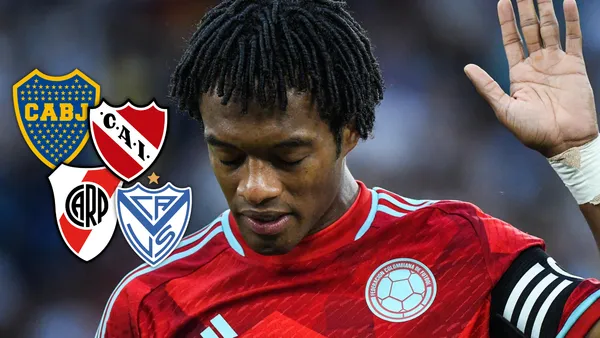 ¡Bomba! El club que llamó a Juan Guillermo Cuadrado. Foto: Escudoteca y Juan Guillermo Cuadrado