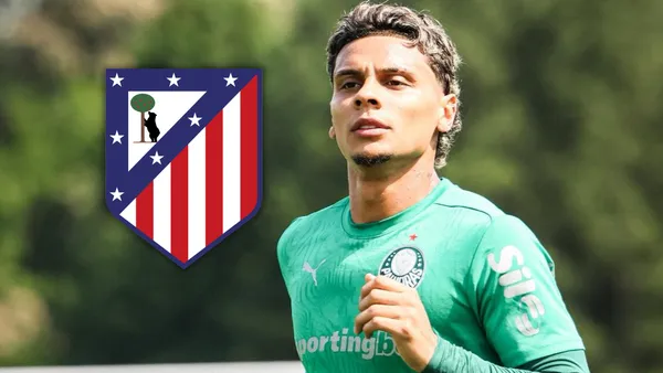 ¡Bomba en España! Simeone pidió a Richard Ríos para el Atlético. Foto: SE Palmeiras y Escudoteca