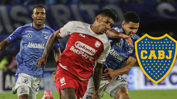 Bombazo en el FPC, conoce el tremendo jugador que podría fichar el campeón de Colombia Foto: Escudoteca y Santa Fe