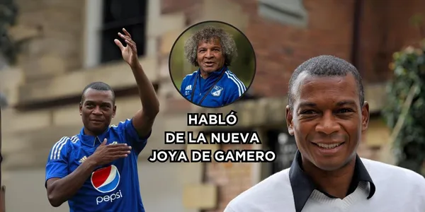 Bonner Mosquera el ídolo de Millonarios FC habló de la nueva joya de Alberto Gamero.