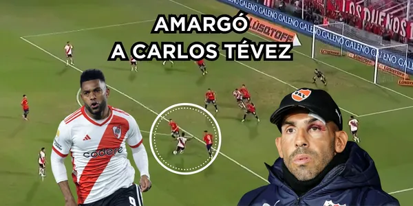 Borja amargó a Tévez en Argentina. Foto de Borja tomada de Transfermarkt, captura de pantalla de ESPN y Tévez de ESPN Deportes.