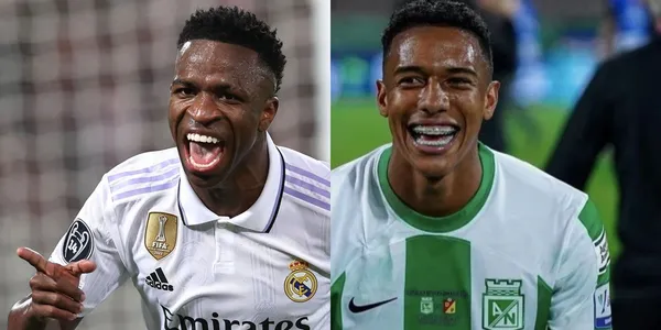 Brahian Palacios es una de las joyas de Atlético Nacional que le ven destellos de Vinícius Júnior.