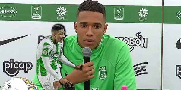 Brahian Palacios habló sobre esas críticas donde le insinúan que es individualista en Atlético Nacional.