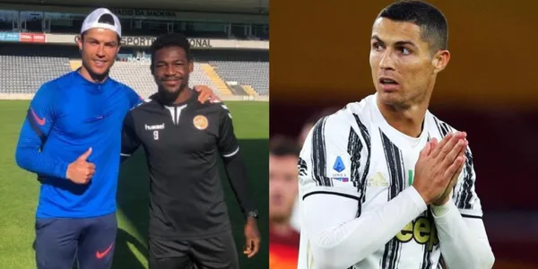 Brayan Riascos, joven colombiano, se reunió con Cristiano Ronaldo y luego del consejo que le dio lo motivó y ahora es figura en su equipo.