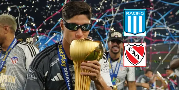 Bryan Castrillón es interesado por Racing e Independiente - Instagram @bryandcg_07