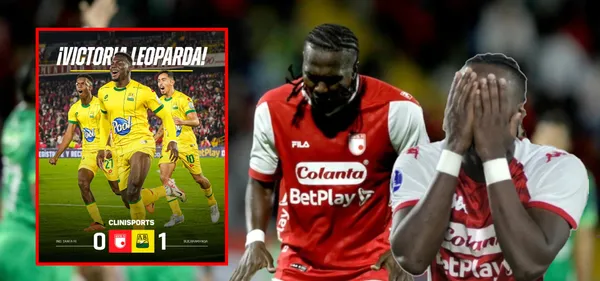 Bucaramanga los humilló y lo que dijo Hugo Rodallega por los troncos en Santa Fe