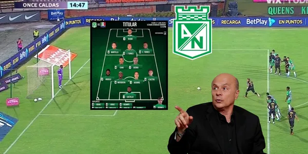 Calros Antonio Vélez le mandó un sablazo a Atlético Nacional por un error que vienen cometiendo.