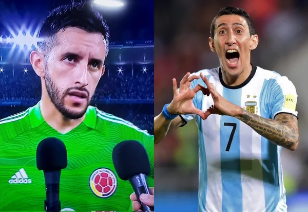 Camilo Vargas en el partido contra la Selección Argentina se molestó con el arquero Emiliano Martínez por un detalle del post partido.