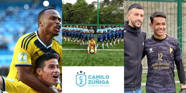 Camilo Zúñiga y Camilo Vargas tienen unas impresionantes academias de fútbol en Colombia.
