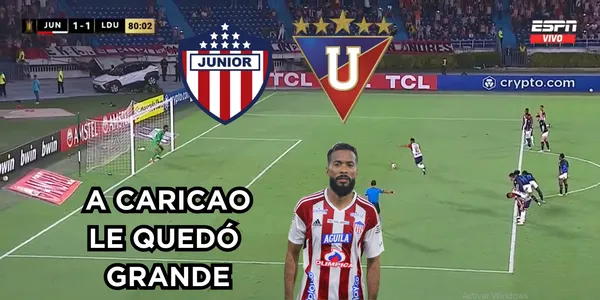 Cariaco González falló un penal contra LDU Quito